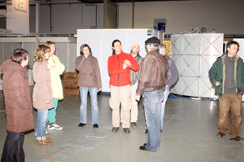 Messeaufbau aktiv+vital 2010 Messeaufbau aktiv+vital 2010
